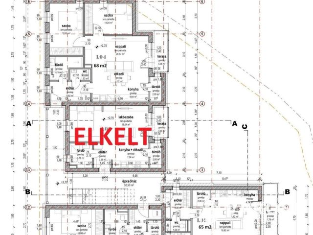 Első emeleti 65 m²-es új lakás a Várfürdő közelében